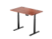 Adjustable Height Table Up Up Bjorn Black, Table top M Dark Walnut