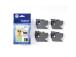Brother LC3217 (LC3217VALDR) Ink Cartridge Multipack, Black, Cyan, Magenta, Yellow