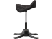 Up Up Toronto ergonomic balance stool Black, Black fabric, longer gas lift