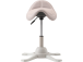 Up Up Toronto ergonomic balance stool White, Ivory fabric, longer gas lift