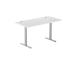 Adjustable Height Table Up Up Bjorn Gray, Table top M White