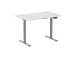 Adjustable Height Table Up Up Bjorn Gray, Table top M White