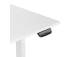 Adjustable Height Table Up Up Thor White, Table top M White