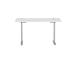 Adjustable Height Table Up Up Bjorn Gray, Table top M White