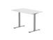 Adjustable Height Table Up Up Bjorn Gray, Table top M White
