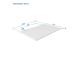 Adjustable Height Table Up Up Thor Black, Table top M White