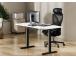 Adjustable Height Table Up Up Thor Black, Table top M White