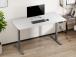 Adjustable Height Table Up Up Bjorn Gray, Table top M White