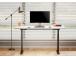 Adjustable Height Table Up Up Thor Black, Table top M White