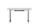 Adjustable Height Table Up Up Thor Black, Table top L White