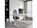 Adjustable Height Table Up Up Bjorn White, Table top L White