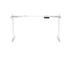Adjustable Height Table Frame Up Up Thor, White