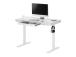 Adjustable Height Table Up Up Balder II White