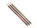 Harilik pliiats HB kummiga teritatud kolmetahuline CENTRUM