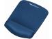 Hiirematt randmetoega FELLOWES PlushTouch™ sinine