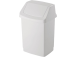 Prügikast 50L liikuva kaanega valge