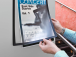 Inforaam magnetiline iseliimuv A3 DURABLE Duraframe must