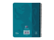 Kaustik spiraalköites A5+ ruuduline OXFORD Touch kartongkaaned türkiis sinine 70 lehte