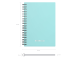 Kaustik spiraalköites A6 ERICH KRAUSE Pastel Mint, ruuduline 80 lehte