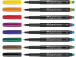 Kilemarker FABER-CASTELL Multimark F kustukummiga 4 värvi komplekt