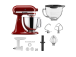 KitchenAid Mikser Artisan 4,8L tumepunane