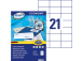 Kleebisetikett AVERY Economy 70x42,3mm 21 lehel 100 lehte