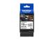 Kleepkirjalintmarkeerimislint BROTHER TZE-FX231 Flexi 12mm x 8m mustvalgel