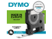 Kleepkirjalintmarkeerimislint DYMO 45210 19mm x 7m mustläbipaistev