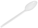 kohvilusikas 12,5cm plastist 100tk pakis