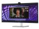 LCD Monitor DELL P3424WEB 34" Curved/21 : 9 Panel IPS 3440x1440 21:9 60Hz 5 ms Speakers Camera...