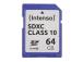 MEMORY SDXC 64GB C10/3411490 INTENSO