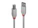 CABLE USB2 A-B 2M/ANTHRA GREY36683 LINDY