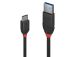 CABLE USB3.2 A-C 1M/BLACK 36916 LINDY