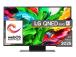 TV Set LG 43" 4K/Smart 3840x2160 Wireless LAN Bluetooth webOS Black 43QNED86A3C