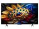 TV Set TCL 50" 4K/Smart QLED 3840x2160 Wireless LAN Bluetooth Google TV Black 50C655