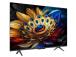 TV Set TCL 50" 4K/Smart QLED 3840x2160 Wireless LAN Bluetooth Google TV Black 50C655