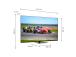 TV Set THOMSON 50" 4K/Smart QLED 3840x2160 Wireless LAN Bluetooth Google TV Black 50QG7C14