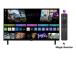 TV Set LG 75" 4K/Smart 3840x2160 Wireless LAN Bluetooth webOS Black 75QNED80A3A