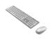 KEYBOARD +MOUSE WRL OPT. W5000/WHITE 90XB0430-BKM3A0 ASUS