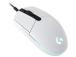 MOUSE USB OPTICAL G203/WHITE 910-005797 LOGITECH