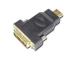 Ülemineku adapter, HDMI TO DVI BULK A-HDMI-DVI-1 GEMBIRD
