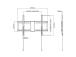 TV SET ACC WALL MOUNT 37-80"/WM-80F-01 GEMBIRD