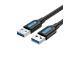 CABLE USB3.0 MALE TO MALE/3M BLACK CONBI VENTION