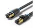 PATCH CABLE CAT.8 SFTP/10M BLACK IKABL VENTION