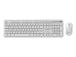 KEYBOARD +MOUSE WRL ENG/WH KBS-WPS-01-W GEMBIRD