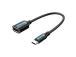 CABLE USB2.0C MALE TO A FEMALE/0.15M BLACK CCSBB VENTION