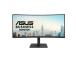 Monitor ASUS 34 " 3440 x 1440 pixels Wide Quad HD Native aspect ratio 21:9 LCD Curved 90LM08JJ…