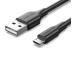 CABLE USB2.0 TO MICRO-B/0.25M BLACK CTIBC VENTION