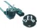 CABLE POWER EU 3M/PC-186-VDE-3M GEMBIRD