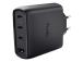 MOBILE CHARGER WALL MAXO 65W/4-PORT GAN BLACK 26067 TRUST